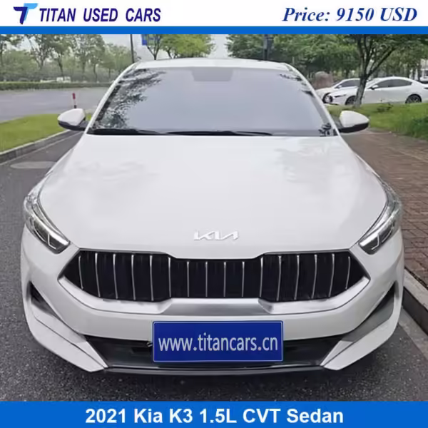 Used Kia K3 2021 for Sale white