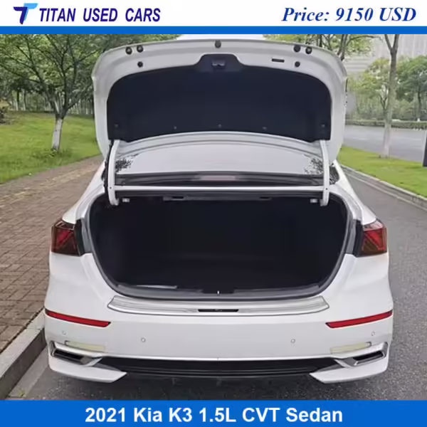 white Used Kia K3 2021 for Sale Price Near Me