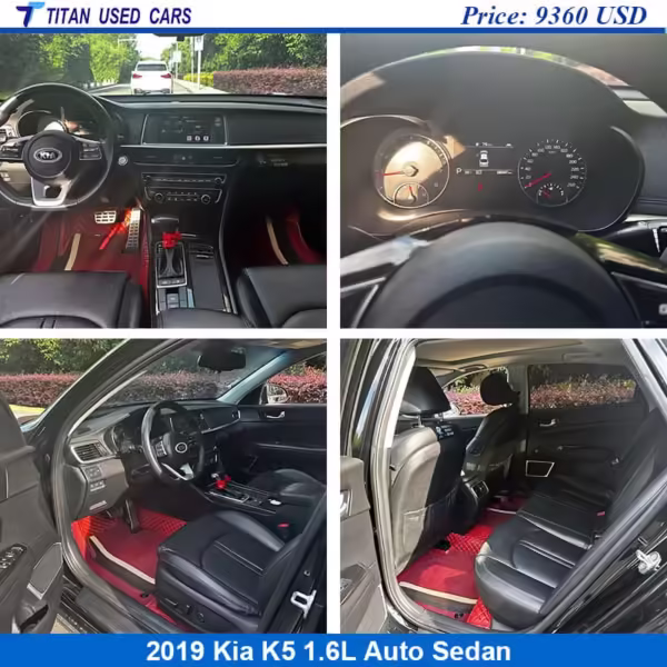 Used Kia K5 2019 foe sale Interior