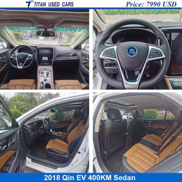 Used 2018 BYD Qin EV Price Interior