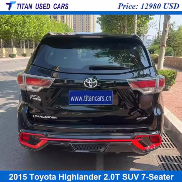 Used 2015 Toyota Highlander SUV for Sale Built in China