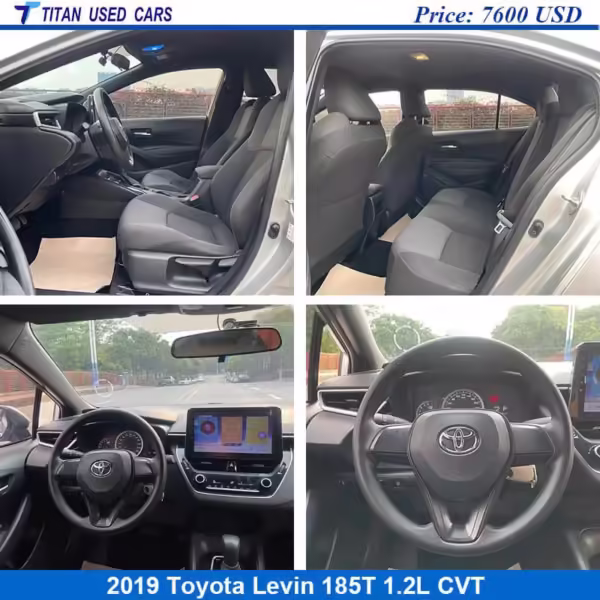 used Toyota Levin 2019 is on sale in Africa.