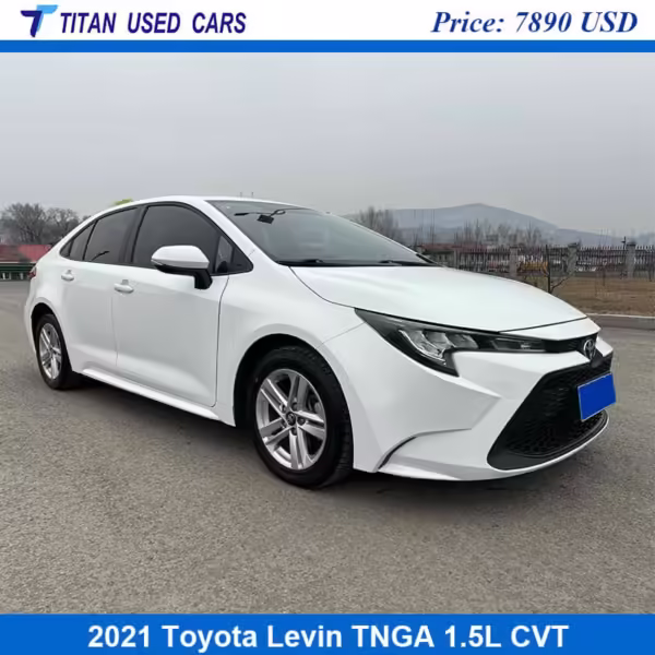 white used 2021 Toyota Corolla Levin