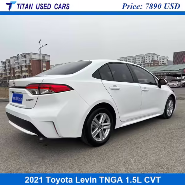white used 2021 Toyota Corolla Levin