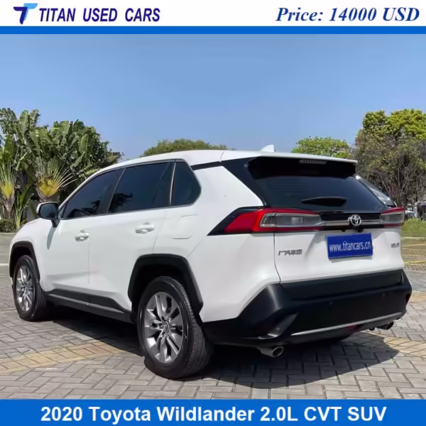 White Used 2020 Toyota RAV4 Wildlander Car for Sale