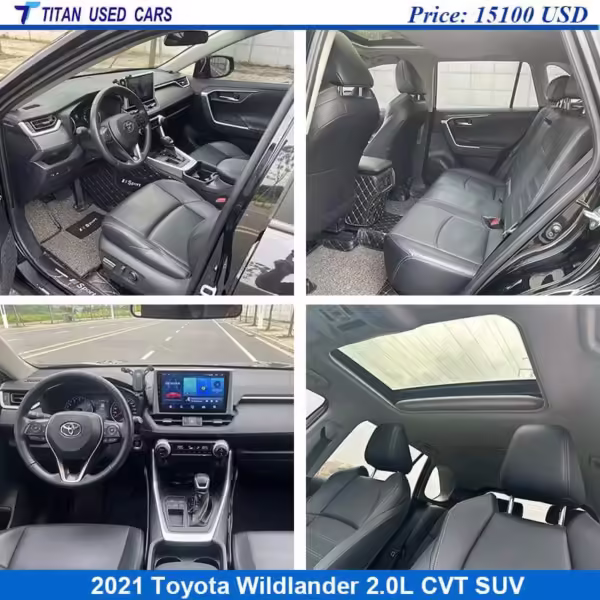 Black Used 2021 Toyota Wildlander Details