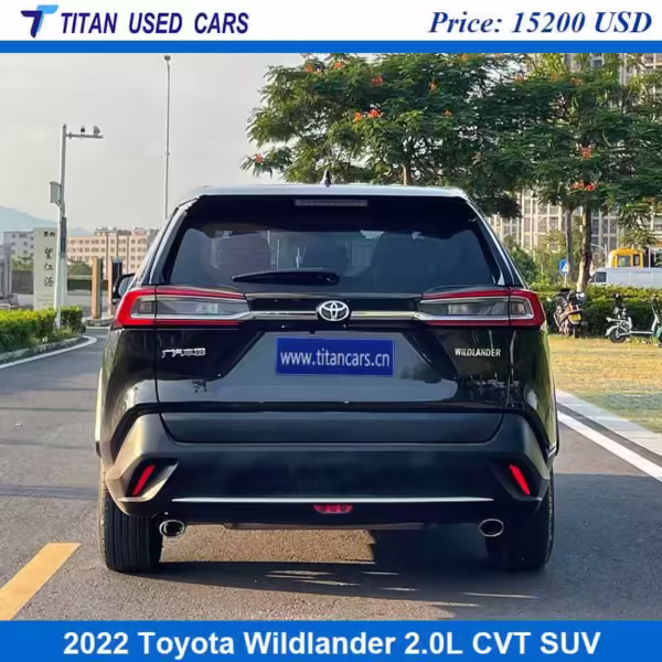 Used Toyota Wildlander 2022 SUV Cars for Sale from China