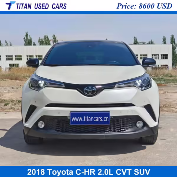white used 2018 Toyota C HR