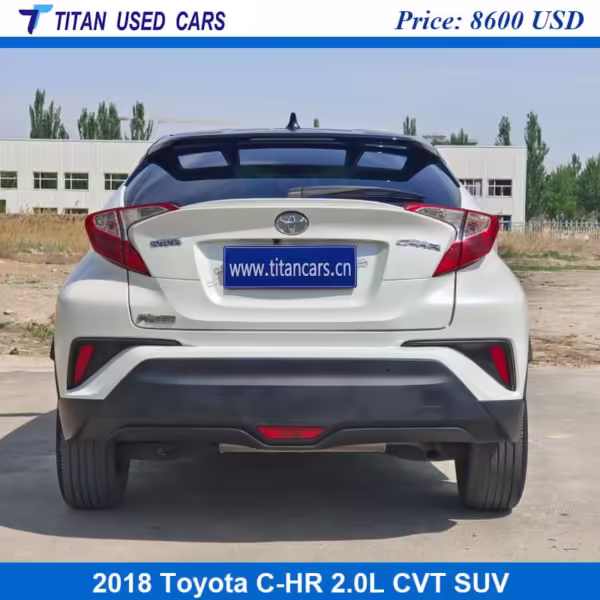 white used 2018 Toyota C HR