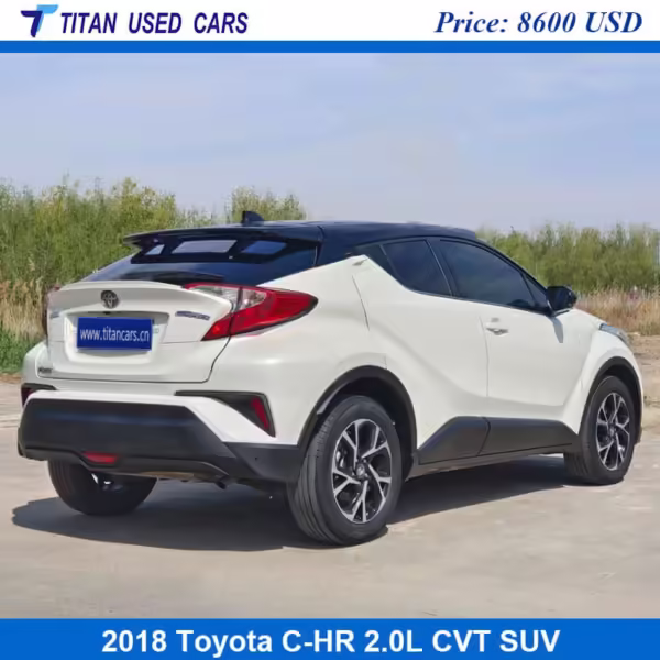 white used 2018 Toyota C HR