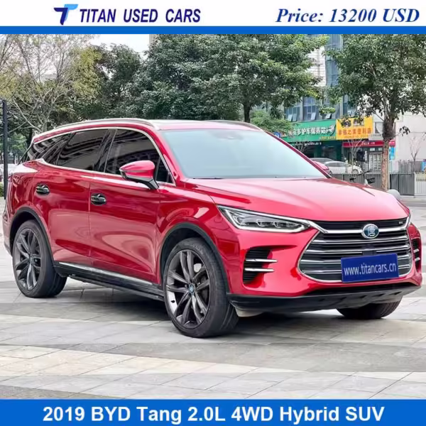 Used 2019 BYD Tang for Sale Red/Purple