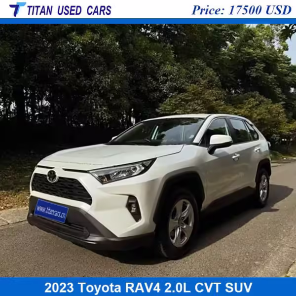 white used Toyota RAV4 2023