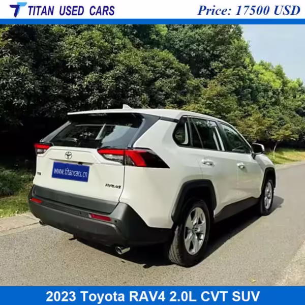 white used Toyota RAV4 2023 near africa