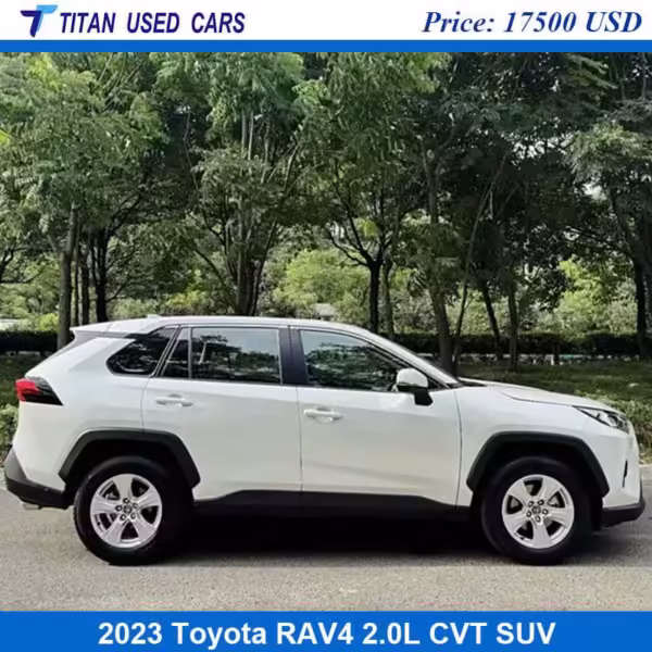 white used Toyota RAV4 2023