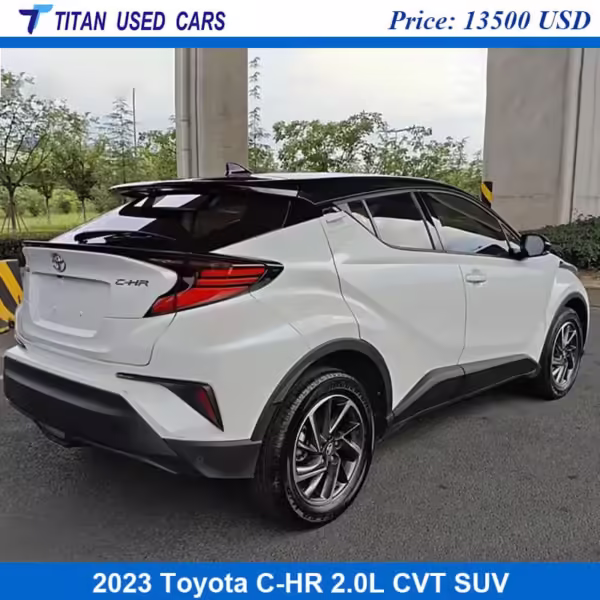 White Used CHR Toyota 2023 Price for Sale Price
