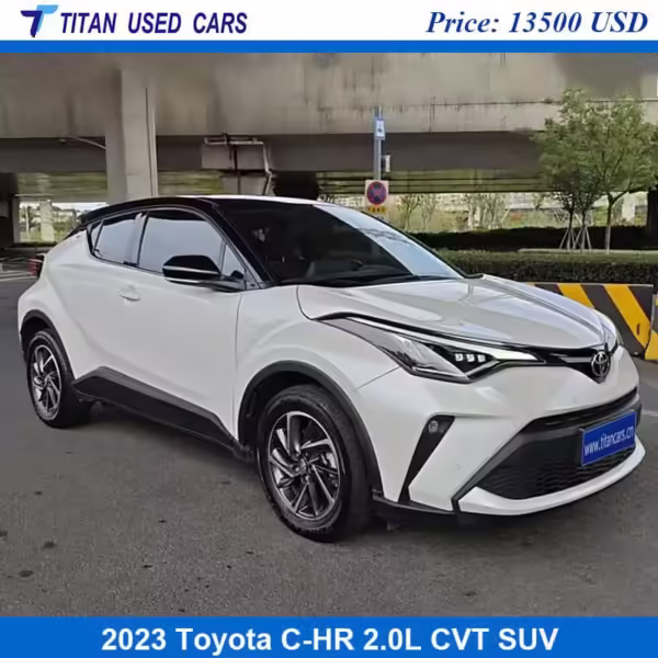White Used CHR Toyota 2023 Price for Sale Near Me