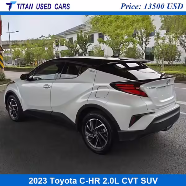 White Used CHR Toyota 2023 Price for Sale