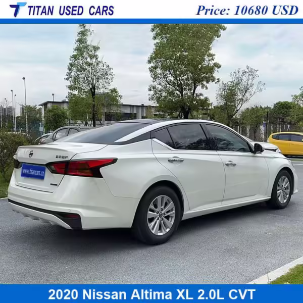 used 2020 Nissan Altima in white