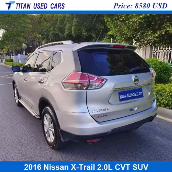silver used Nissan X Trail 2016 near nigeria