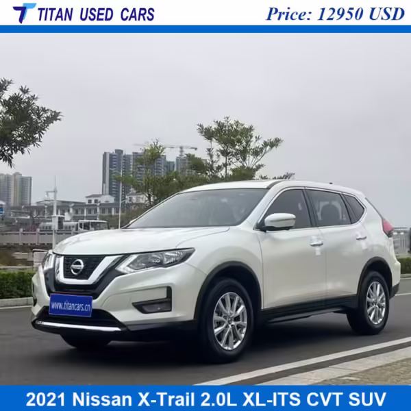 white 2021 Nissan X Trail used car