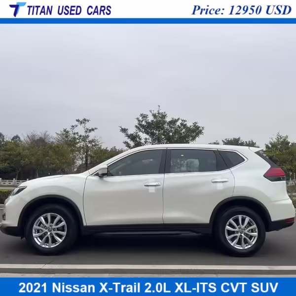 white 2021 Nissan X Trail used car