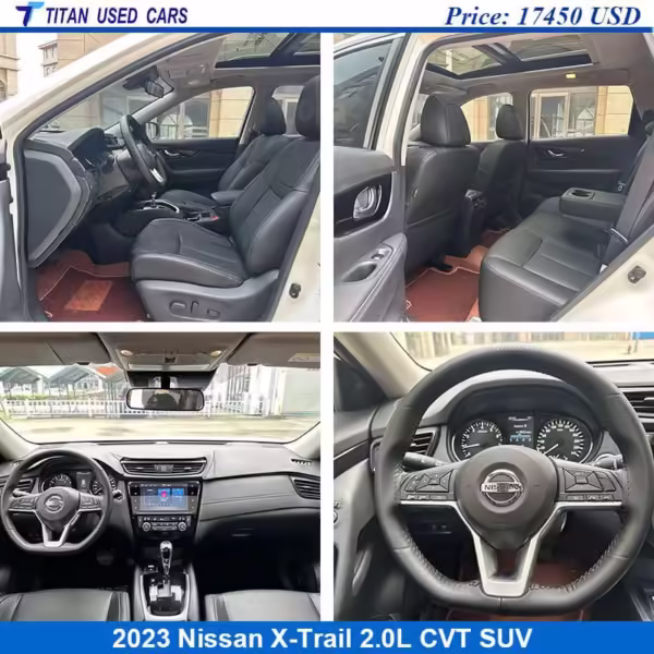 interior of the used Nissan X Trail 2023