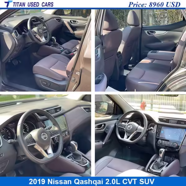 interior of the 2019 Nissan Qashqai