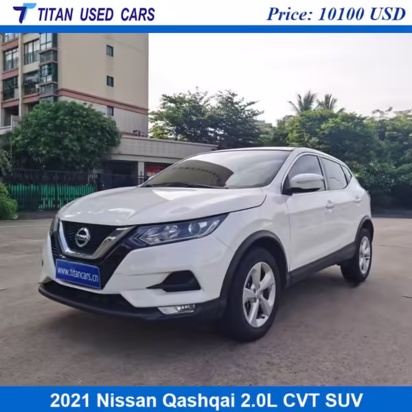 white Nissan Qashqai 2021 used car near me