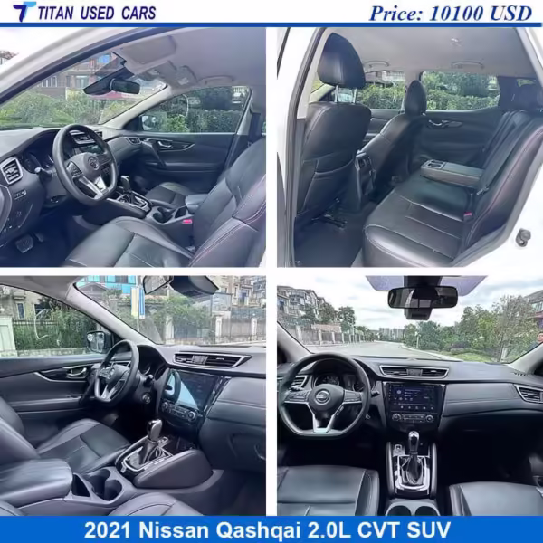 interior of the used Nissan Qashqai 2021 for sale
