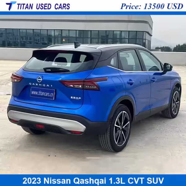 blue used Nissan Qashqai 2023 price