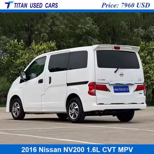 white Used 2016 Nissan NV200 7 Seater