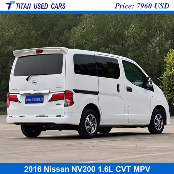 white Used 2016 Nissan NV200 7 Seater