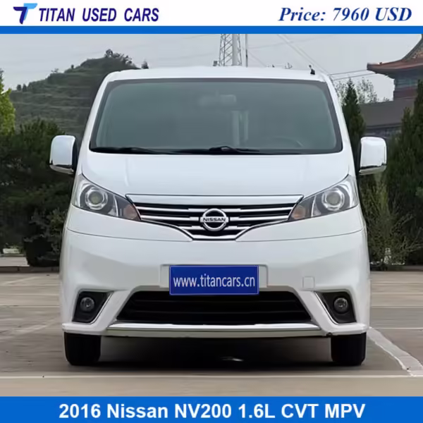 white Used 2016 Nissan NV200 7 Seater for sale