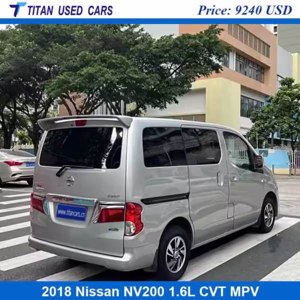 silver used NV200 Nissan 2018 for sale