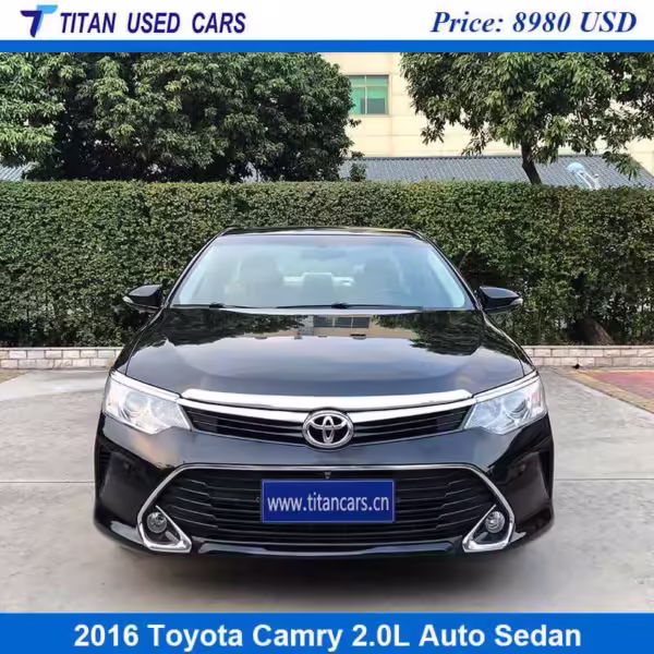 black used 2016 toyota Camry near me