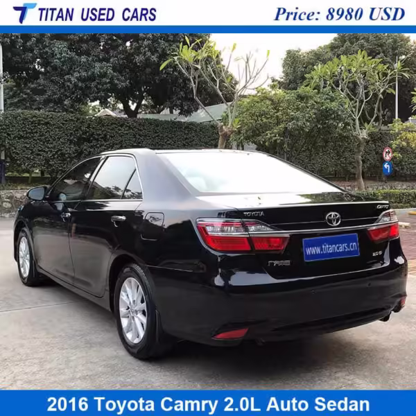 black used 2016 toyota Camry
