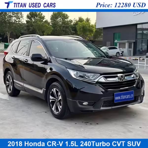 Black Used Honda CRV 2018 Turbo for Sale