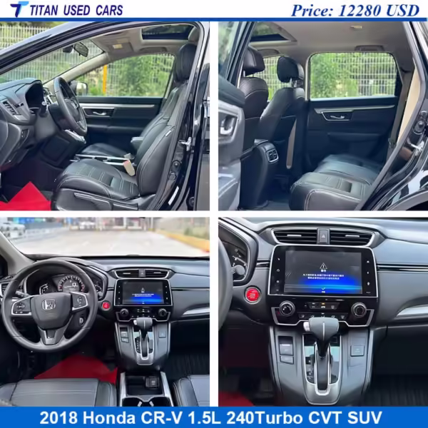 Black Used Honda CRV 2018 Turbo for Sale