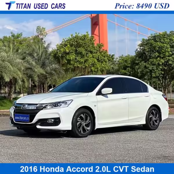 Used 2016 Honda Accord Sedan for Sale from China