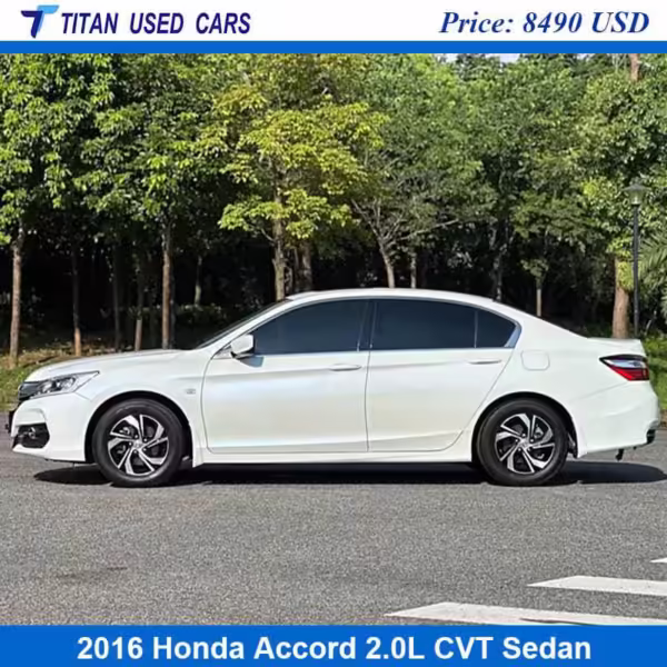 White Used 2016 Honda Accord Sedan for Sale from China