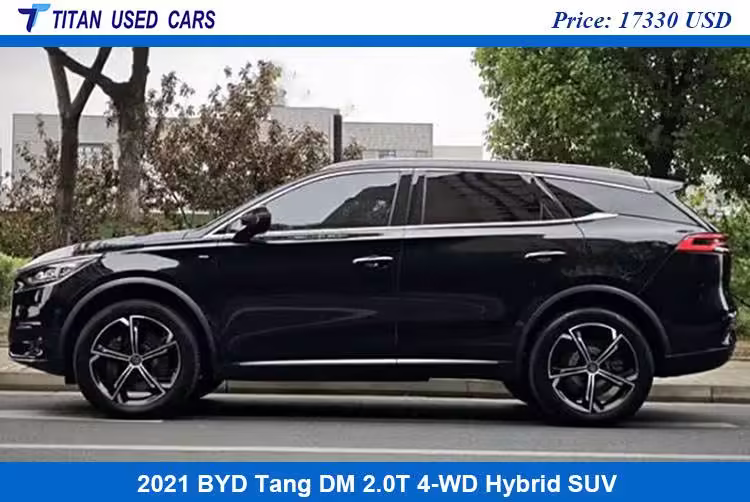 used BYD Tang 2021 is a hot-selling model