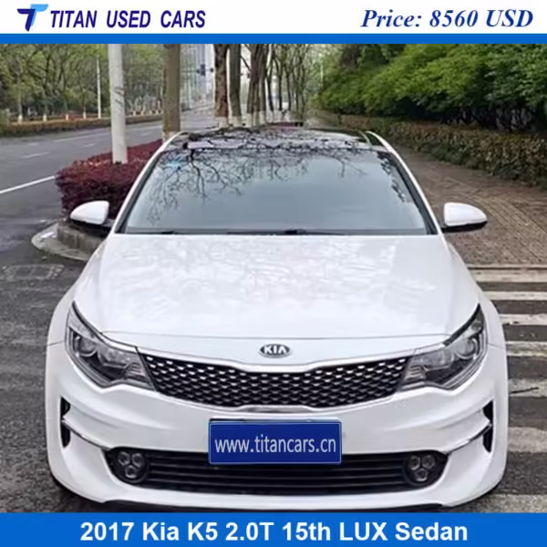 Used Kia K5 2017 Price in Africa