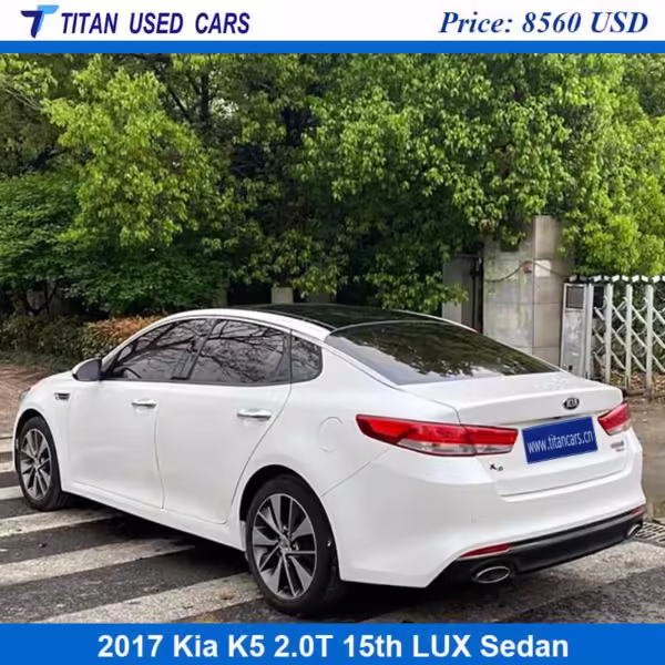 Used Kia K5 2017 Price in Africa