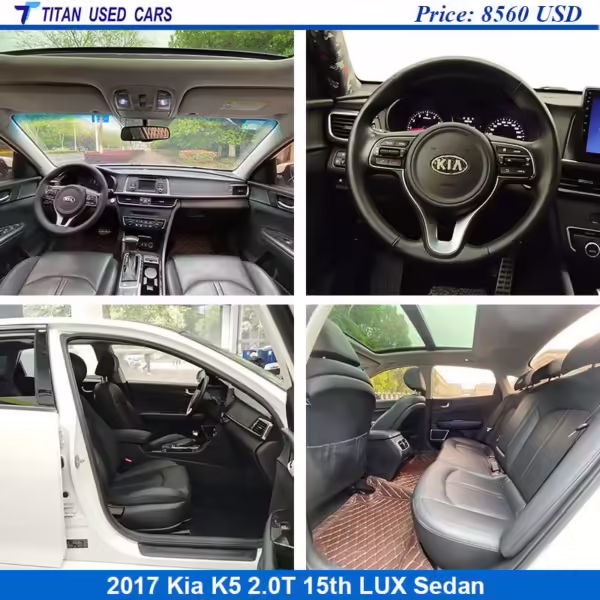 Used Kia K5 2017 Price in Africa