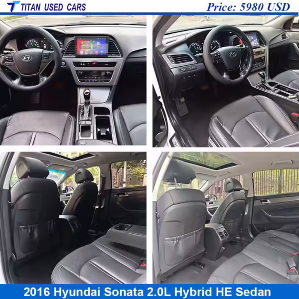Used 2016 Hyundai Sonata Hybrid for Sale in Africa