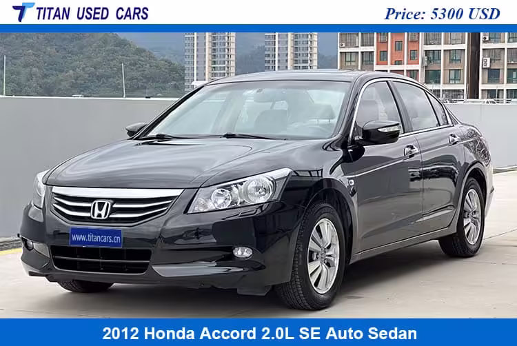 Honda Accord 2012 Second Hand for Sale from China