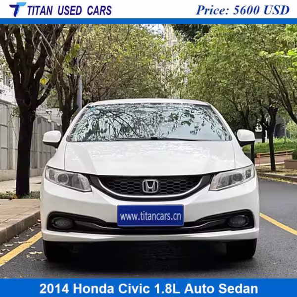 White Used 2014 Honda Civic Sedan Price