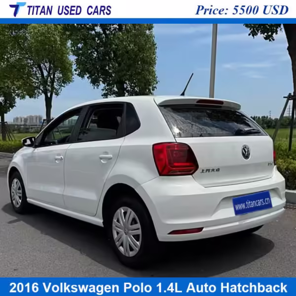 White Used Volkswagen Polo 2016 for Sale