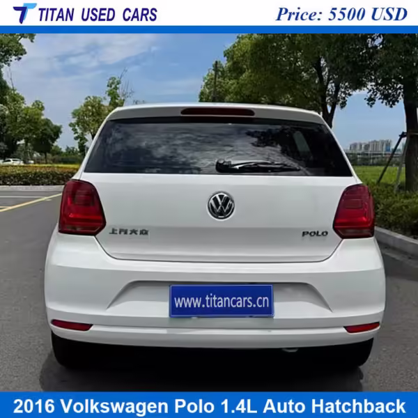 White Used Volkswagen Polo 2016 for Sale