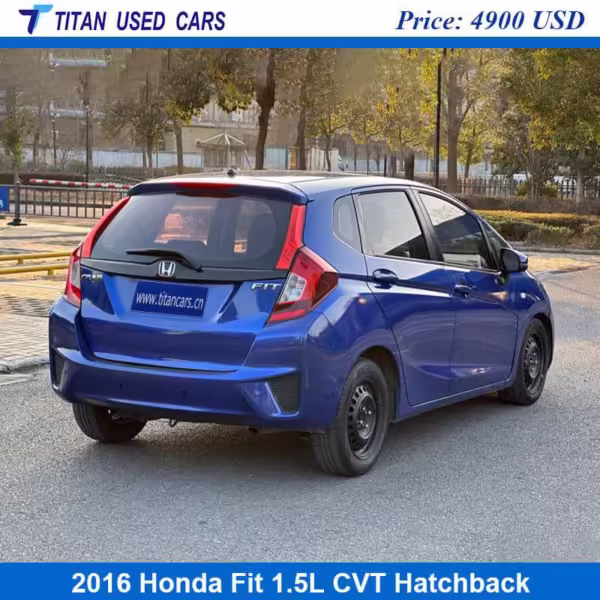 Blue Used 2016 Honda Fit Hatchback for Sale Price